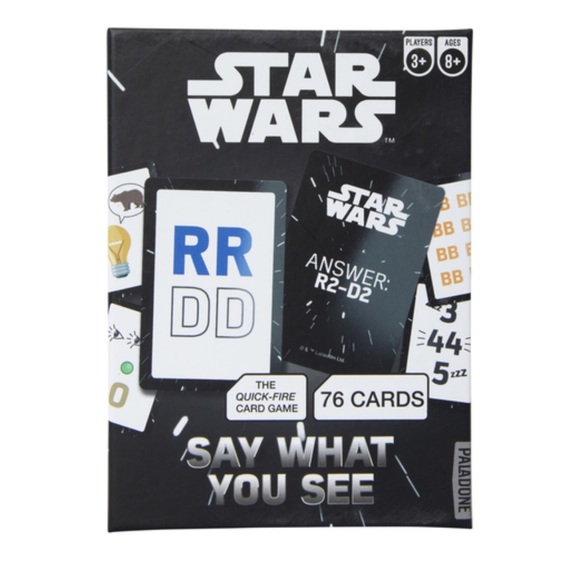 Star Wars Say What You See Card Game - Picture 1 of 7